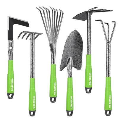 WORKPRO 6-Piece Garden Tool Set