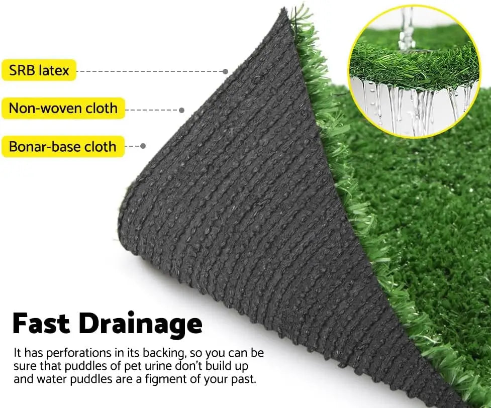 DIY artificial grass turf easy cut and install