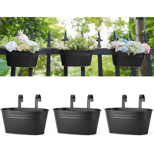 Dahey Hanging Railing Planters (3 Pack)