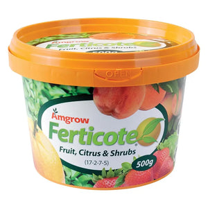 Amgrow Ferticote Fruit, Citrus & Shrub Fertiliser 500g