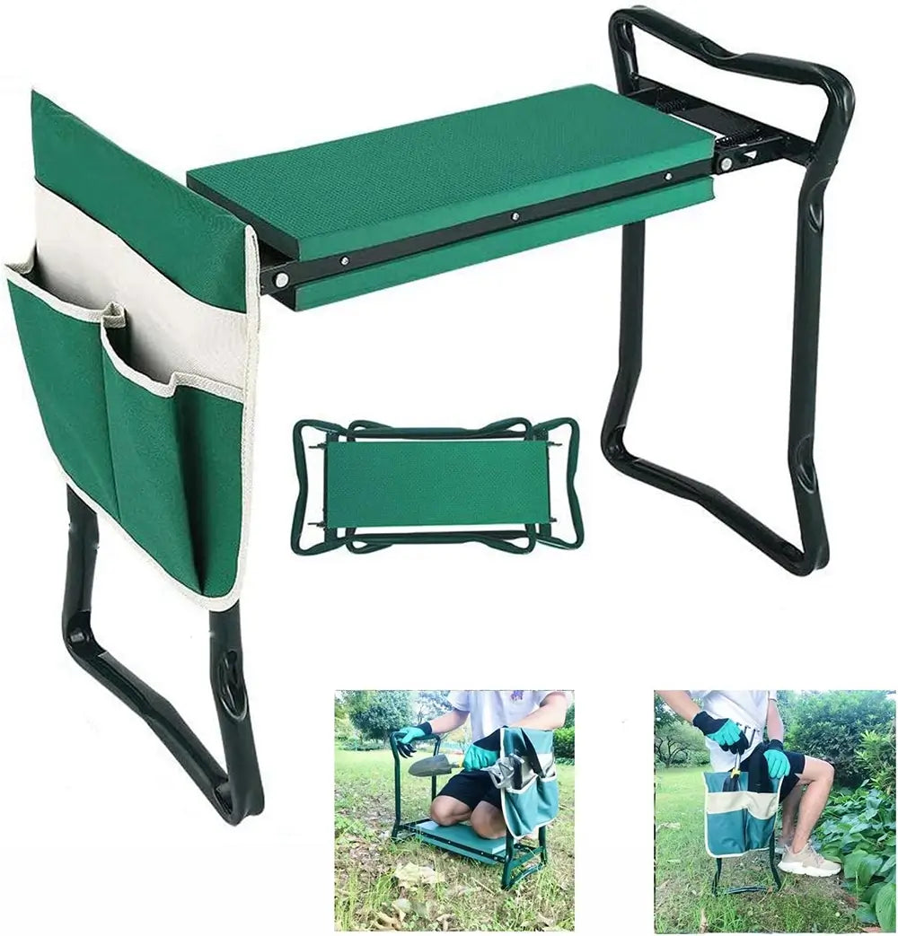 BESTHLS Garden Kneeler and Seat – Folding Stool, 330 lbs from our Outdoor Gardening Essentials
