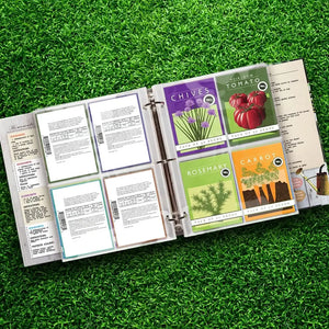 CraftSaints 50-Pack Seed Storage Sleeves