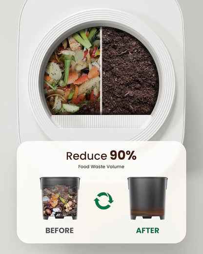 Electric Kitchen Composter – Odourless, Auto-Cleaning, 4L Capacity